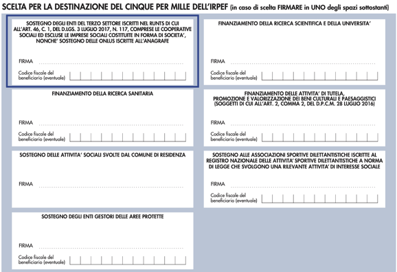 5 per mille UTA Onlus