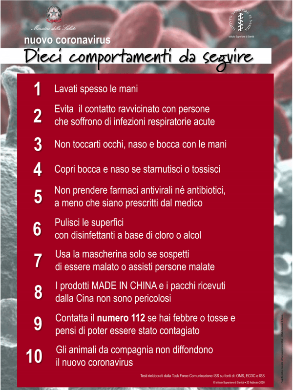 Decalogo comportamentale