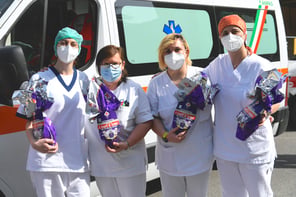 Uova di cioccolato ICAM: Ospedale Sacra Famiglia di Erba