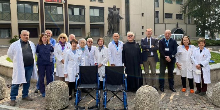 Donazione sedie rotelle Erba